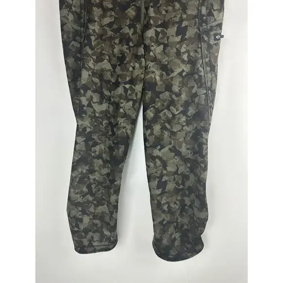 Lululemon Run Top Speed Crop Full On Luxtreme Mystic Jungle Fatigue Camo Size 4 - Picture 15 of 16